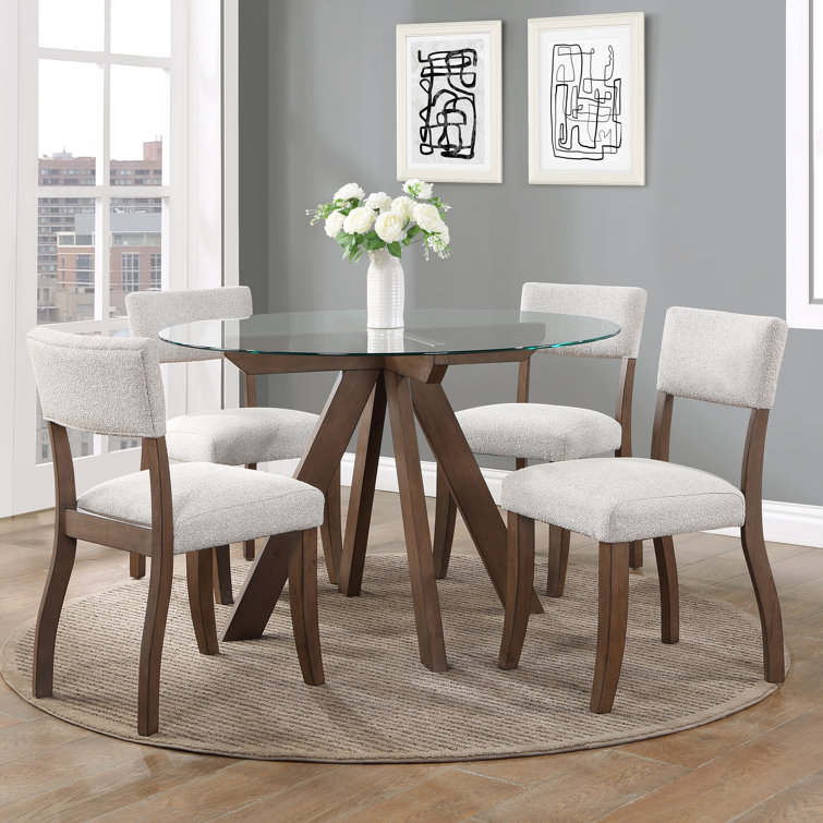 Whitesburg dining table online and 4 chairs set